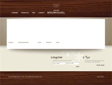 Tablet Screenshot of cavesaomiguel.com.br